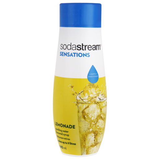 SodaStream Sensations Lemonade Flavoured Syrup Bottle 440ml