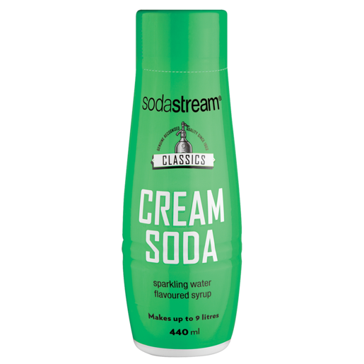 SodaStream Classics Cream Soda Flavoured Syrup 440ml