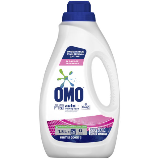OMO Auto Washing Liquid with Comfort Freshness 1.5L 
