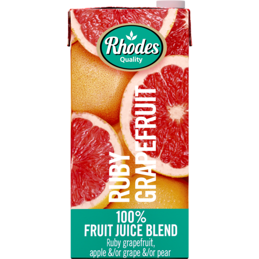 Rhodes Quality 100% Ruby Grapefruit Juice 1L