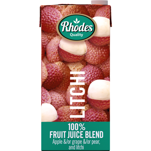 Rhodes Quality 100% Litchi Juice 1L