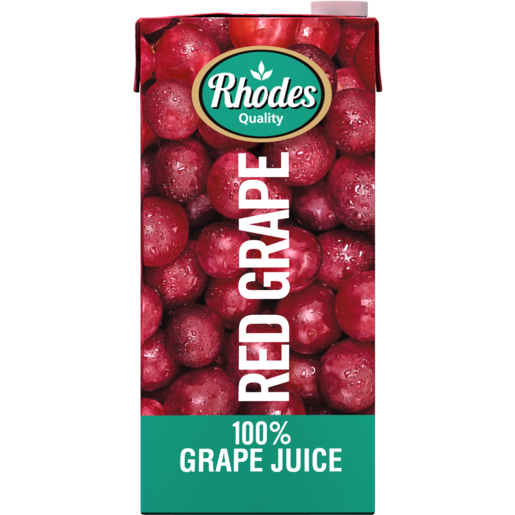 Rhodes Quality 100% Red Grape Juice 1L