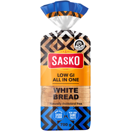 SASKO Low G.I All-In-One White Bread 700g