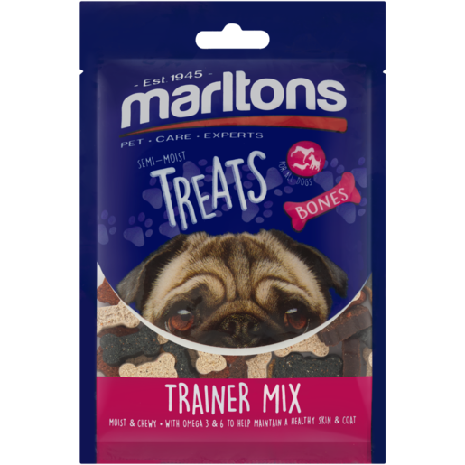 Marltons Semi-Moist Trainer Mix Dog Treats 120g