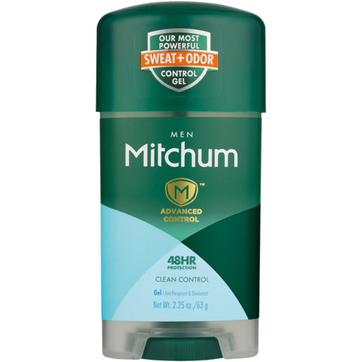 Mitchum MEN Clean Control Anti-Perspirant Gel Stick 63g