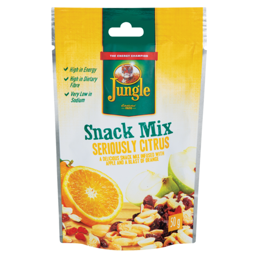 Jungle Seriously Citrus Snack Mix 50g