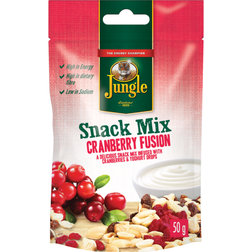 Jungle Cranberry Fusion Snack Mix 50g
