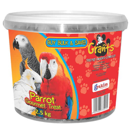 Grants Gourmet Parrot Treat Bird Food 2.5kg
