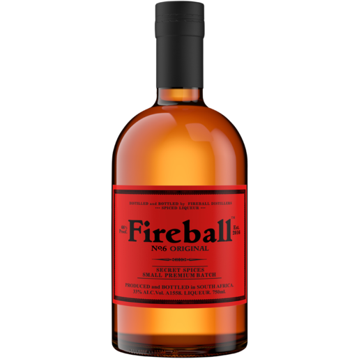 Fireball No.6 Spiced Liqueur Bottle 750ml