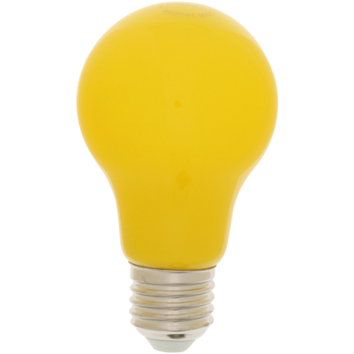 Lumaglo Yellow LED Screw Globe 4W