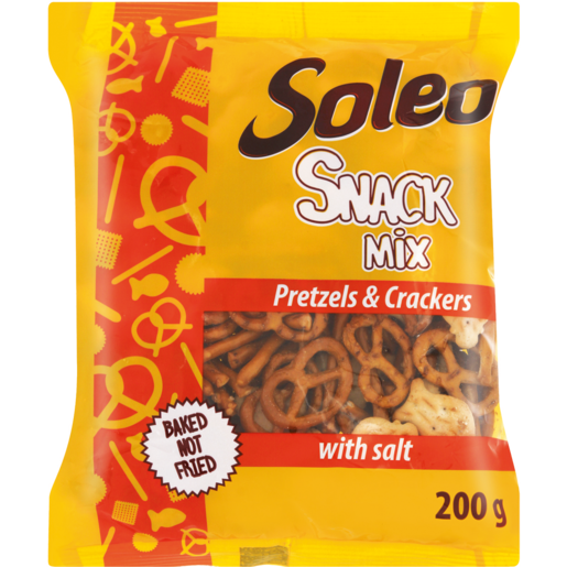 Soleo Pretzel & Cracker Snack Mix 200g
