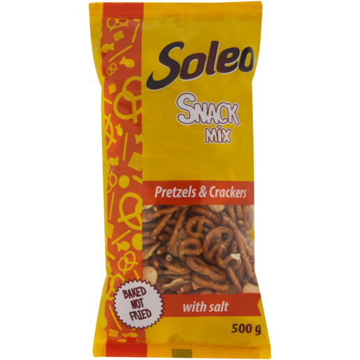 Soleo Cracker & Pretzel Snack Mix 500g