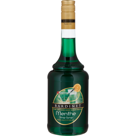 Bardinet Menthe Non-Alcoholic Syrup Bottle 700ml