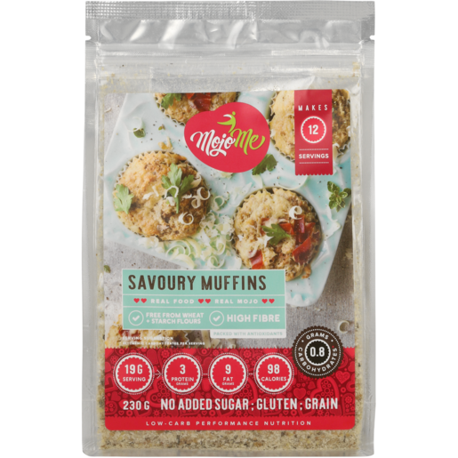 MojoMe Savoury Muffin Mix 230g