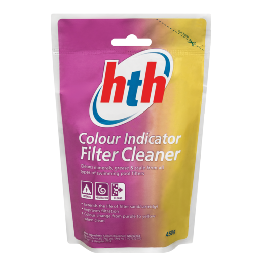 HTH Colour Indicator Filter Cleaner 450g 