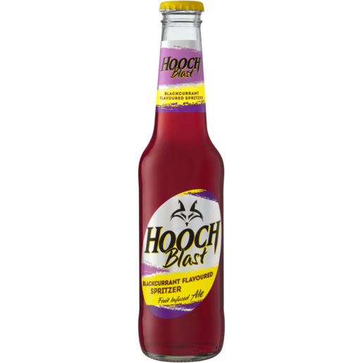 Hooch Blackcurrant Spirit Cooler Bottle 275ml