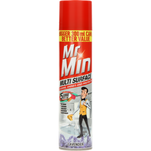Mr. Min Multi Lavender Multi-Surface Cleaner 300ml, Household Cleaning  Agents, Cleaning, Household