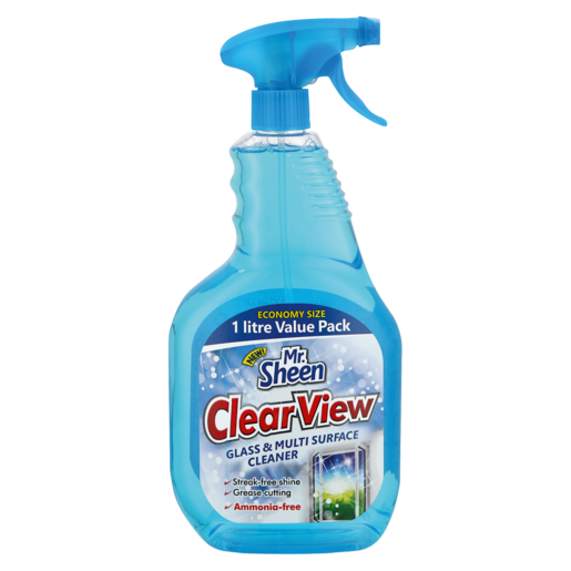 Mr. Sheen ClearView Glass & Multi Surface Cleaner 1L