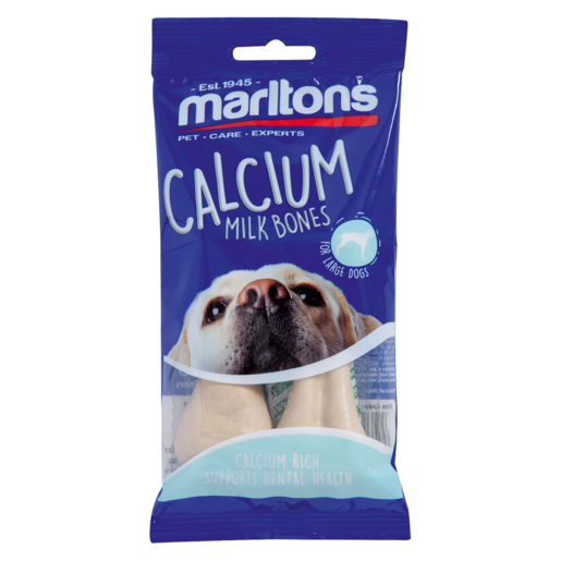 Marltons Calcium Bone Large Dog Treats 2 Pack