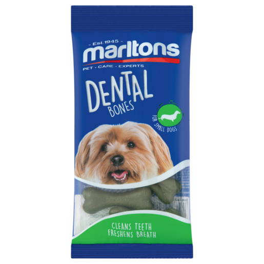 Marltons Dental Bones Small Dog Treat 6 Pack