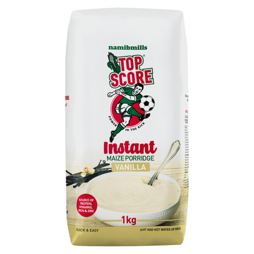 Top Score Vanilla Flavoured Instant Maize Porridge 1kg