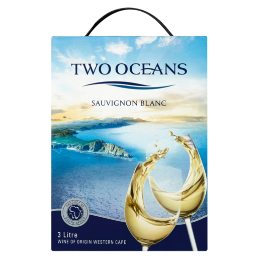 Two Oceans Sauvignon Blanc White Wine Box 3L