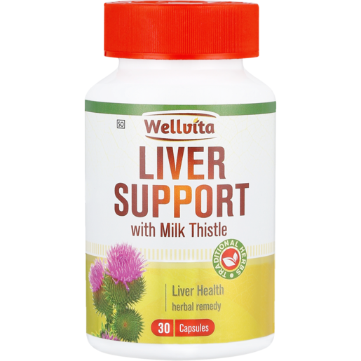 Wellvita Liver Support Capsules 30 Pack