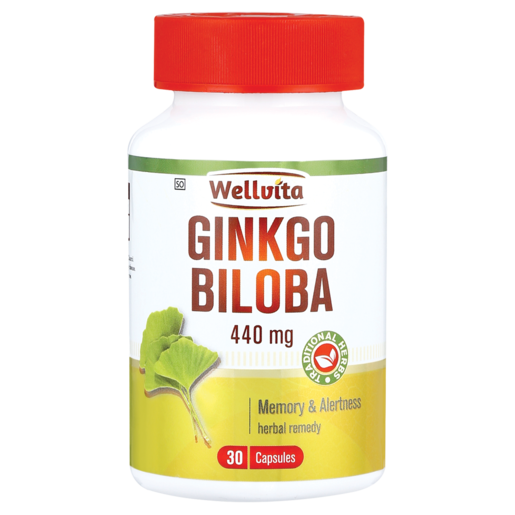 Wellvita Ginko Baloba Capsules 30 Pack