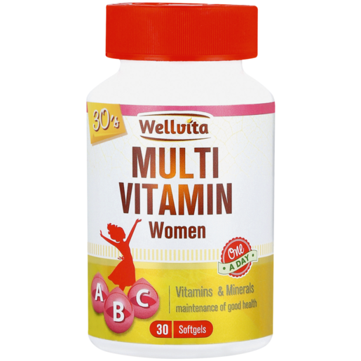 Wellvita Multi Vitamin For Women 30 Softgels Pack
