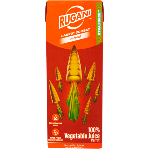 Rugani Carrot 100% Vegetable Juice 330ml 