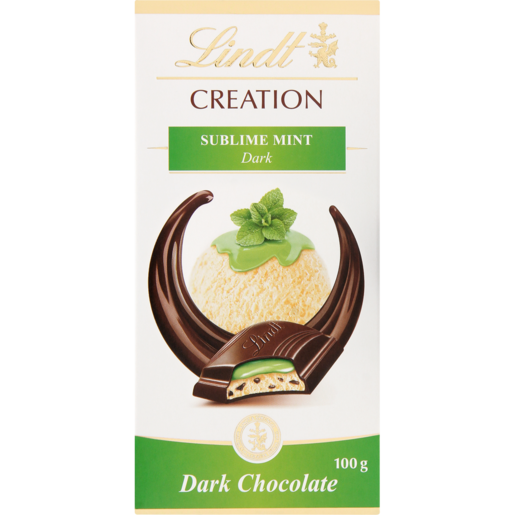 Lindt Creation Sublime Mint Dark Chocolate 100g