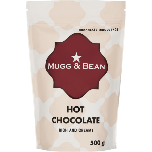 Mugg & Bean Luxury Hot Chocolate Beverage Pouch 500g