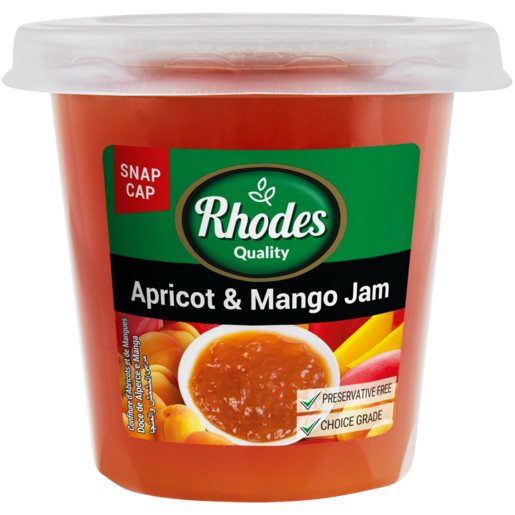 Rhodes Quality Smooth Apricot Jam 290g