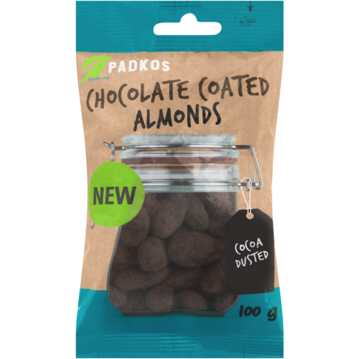 Padkos Chocolate Coated Almonds Bag 100g