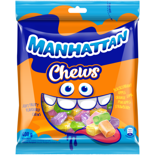 Manhattan Fruity Flavoured Chews 400g