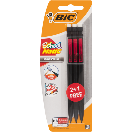 BIC School Matic 0.7mm HB Clutch Pencil