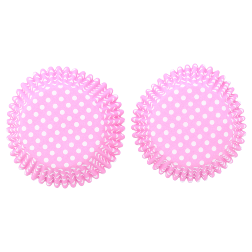 Millini Pink Polkadot Cupcake Cases 50 Piece