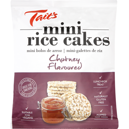 Tait's Chutney Rice Cakes 30g