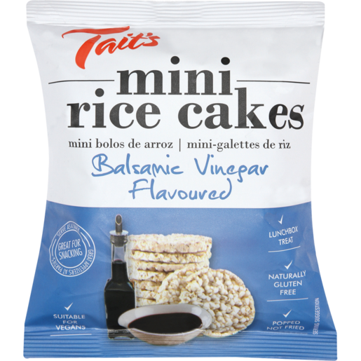 Tait's Balsamic Vinegar Rice Cakes 30g