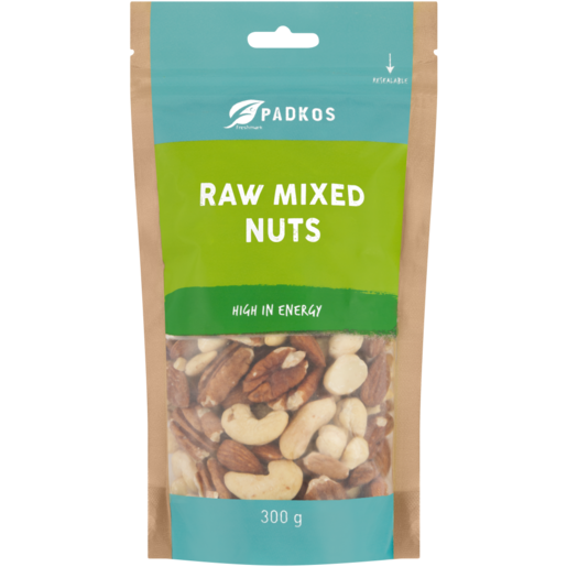 Padkos Mixed Raw Nuts 300g