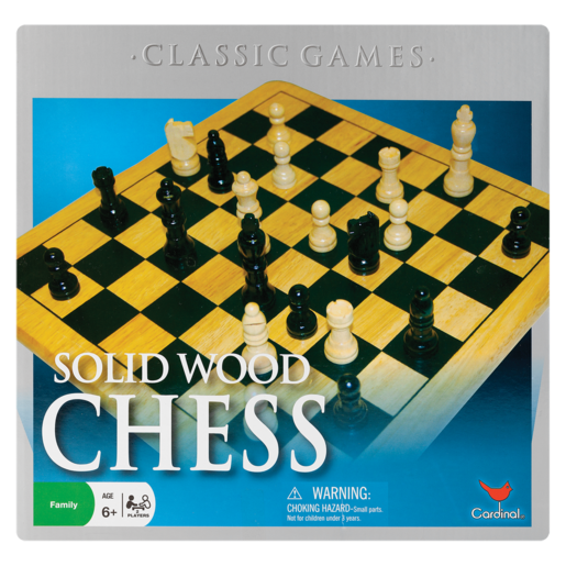 Cardinal Classic Solid Wood Chess Set