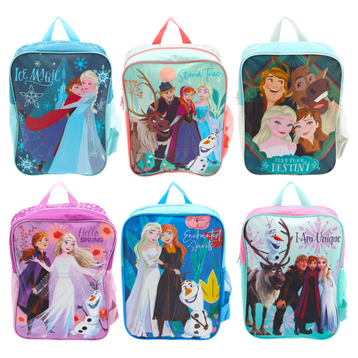 Frozen Large Backpack 38 x 28 x 11.5cm (Assorted Item - Supplied At Random)