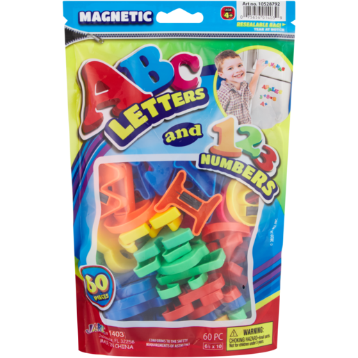 Magnetic Letters + Numbers