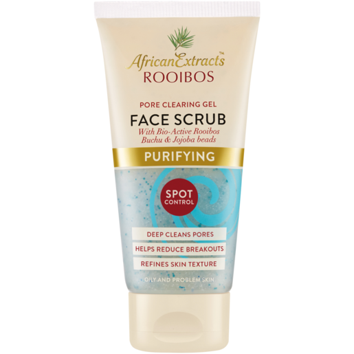 African Extracts Rooibos Pore-Clearing Face Scrub 75ml