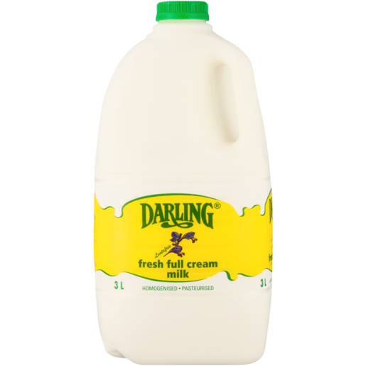 Darling Fresh Full Cream Milk 3L
