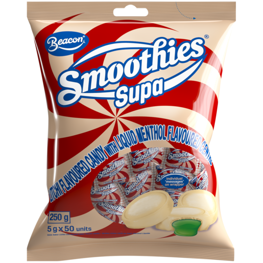 Smoothies Supa Litchi & Menthol Flavoured Candy 250g
