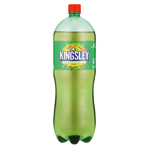 Kingsley Apple Flavoured Soft Drink 2L