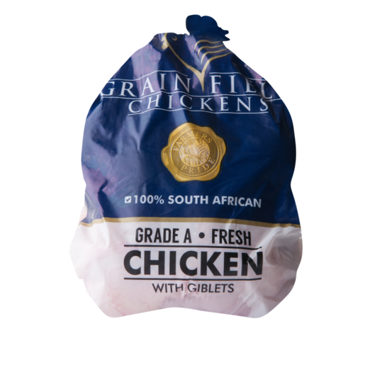 Grainfield Chickens Grade A Fresh Whole Chicken Per kg