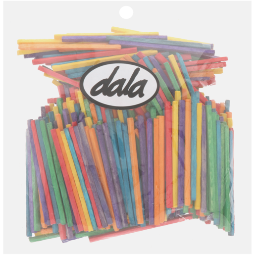 Dala Match Sticks 500 Pack (Colour May Vary)