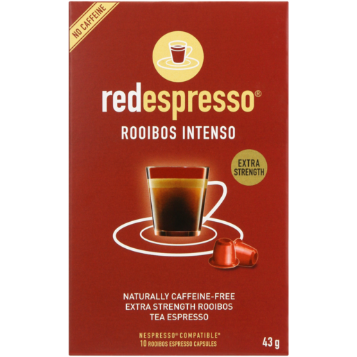 Red Espresso Rooibos Intenso Espresso Extra Strength Capsules 10 Pack